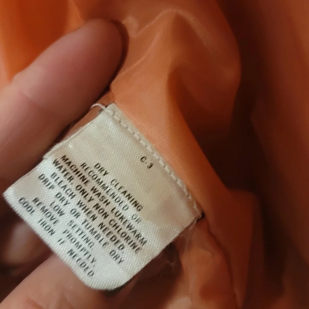 VINTAGE Pykettes Pink/Salmon Jacket Open Front (Look) Pockets Women's 42 - Picture 5 of 12